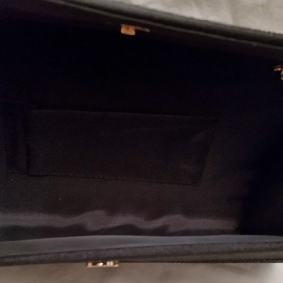 New! Koko Palenki Sleek Charcoal Clutch-344WC - Picture 7 of 11